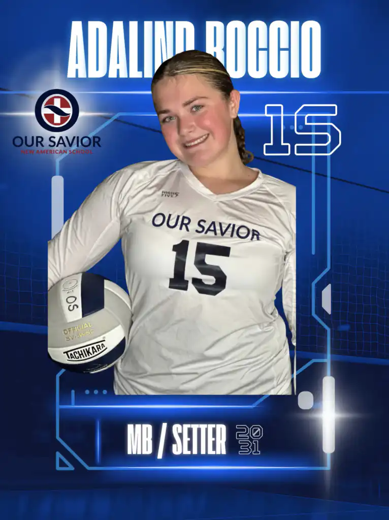 Photo of OSNAS Girls Volleyball player, Adalind Roccio.