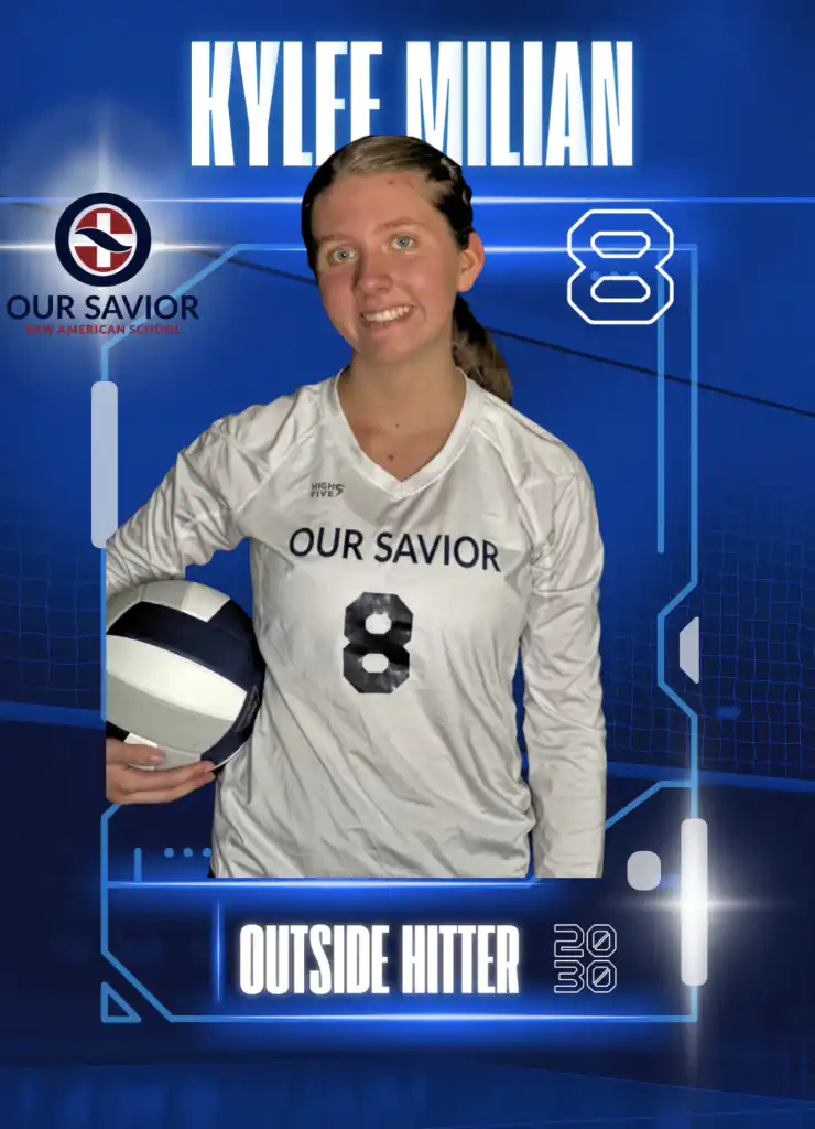 Photo of OSNAS Girls Volleyball player, Kylee Milian.