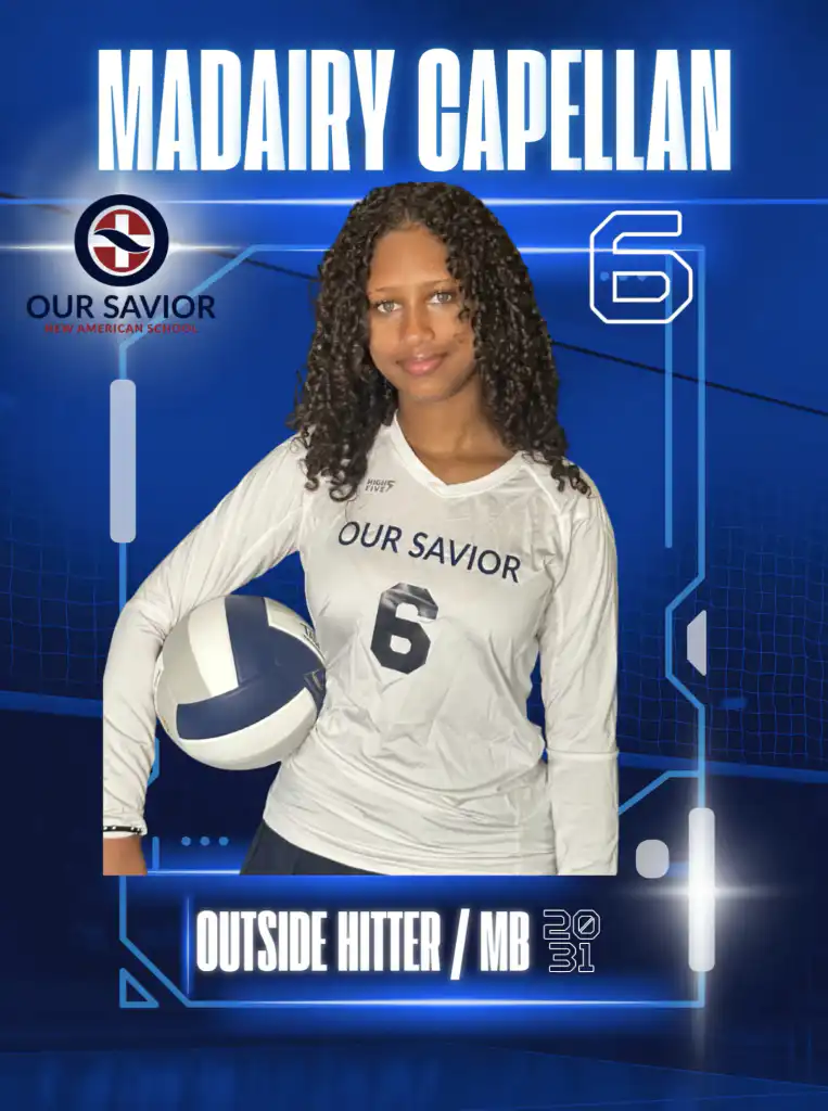 Photo of OSNAS Girls Volleyball player, Madairy Capellan.