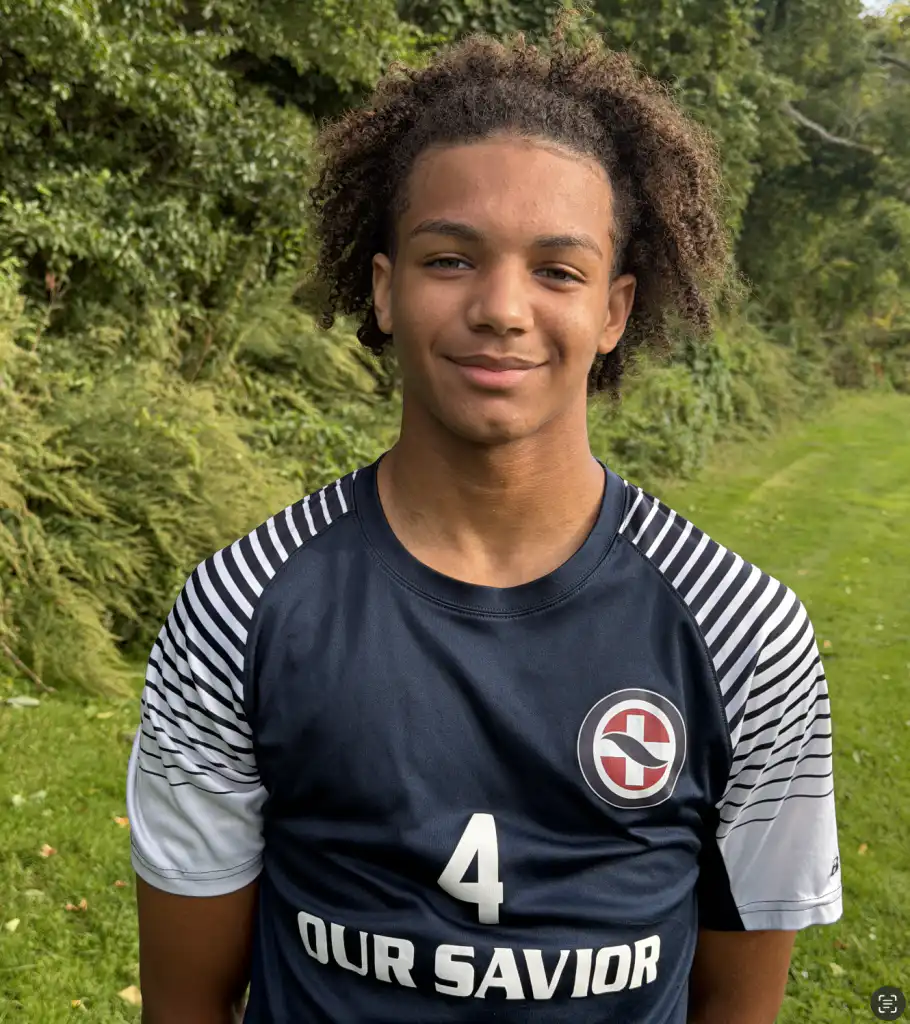 Photo of OSNAS Soccer player, Liam Rahaman.