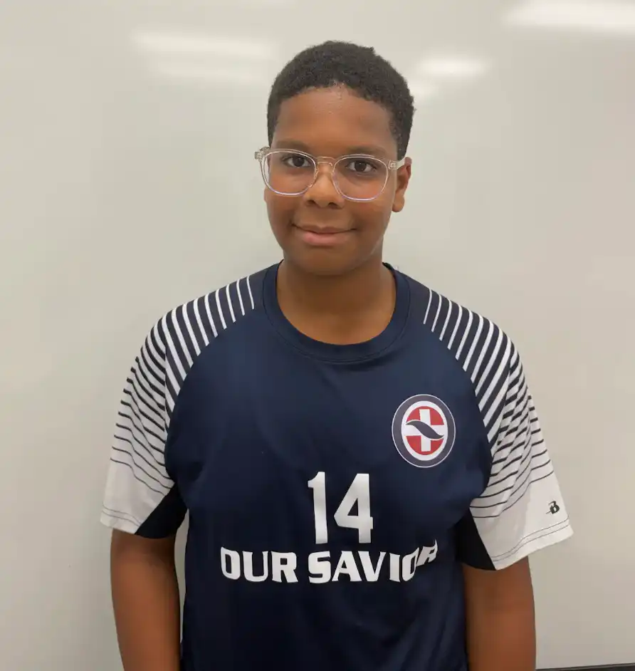 Photo of OSNAS Soccer player, Ethan Bonas.