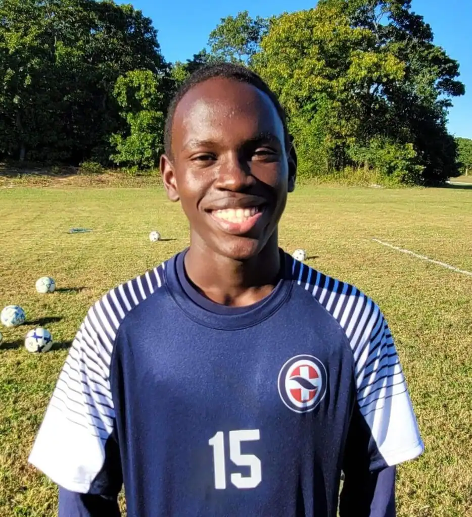 Photo of OSNAS Soccer player, Abraham Masembe.