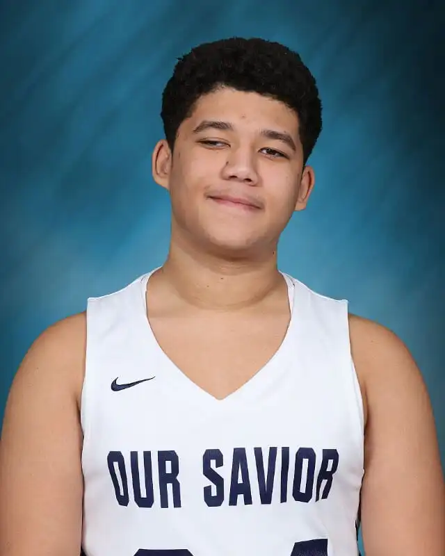 Photo of OSNAS Boys Basketball player, Justin Betancourt.