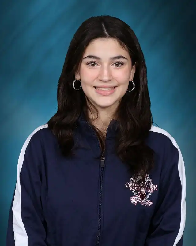 Photo of OSNAS Girls Basketball player, Sophia Carron.