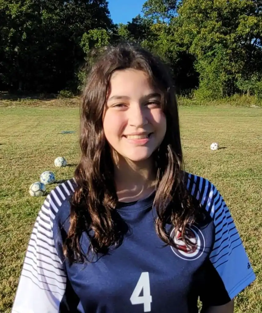 Photo of OSNAS Soccer player, Sophia Carron.
