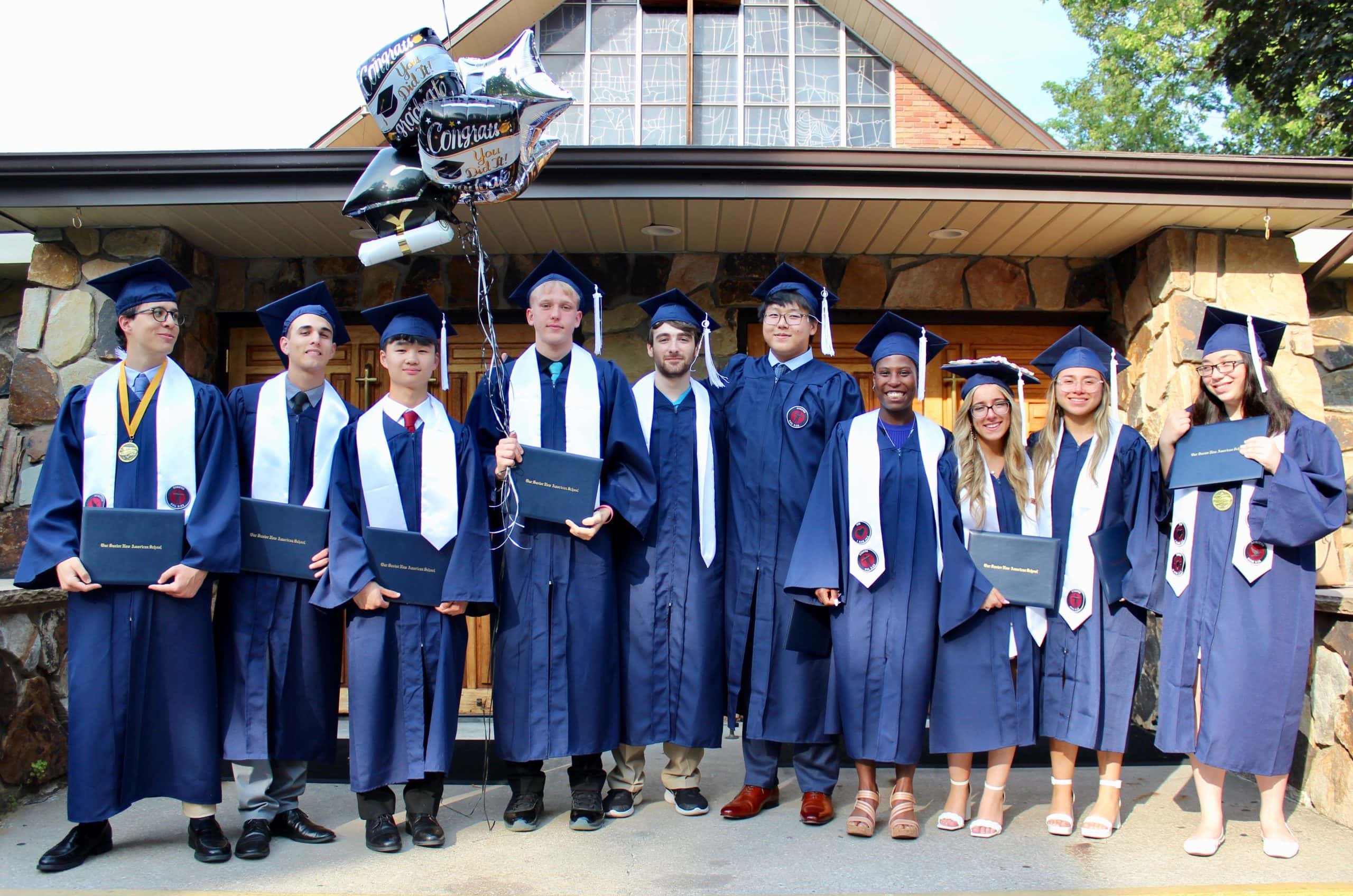 Graduation Day at OSNAS - Our Savior New American School