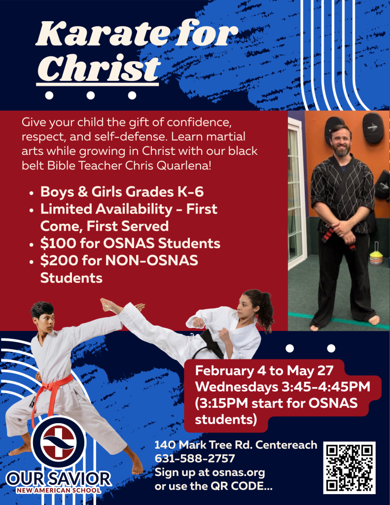 OSNAS Karate Flyer